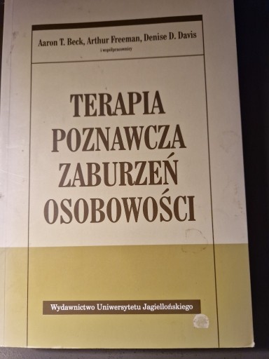 Zdjęcie oferty: Terapia Poznawcza Zaburzeń Osobowości Beck Freeman