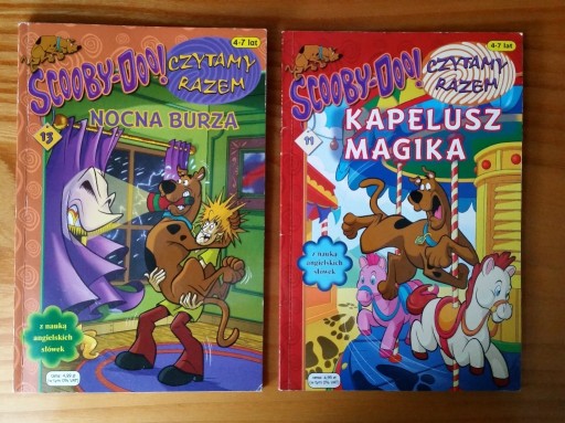 Zdjęcie oferty: KSIĄŻKA SCOOBY DOO CZYTAMY RAZEM KAPELUSZ MAGIKA