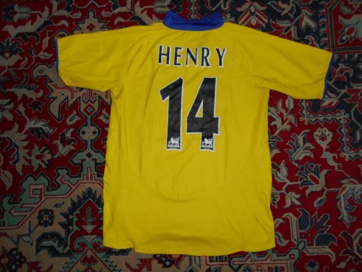 Zdjęcie oferty: Koszulka Arsenal 2003/04 HENRY AWAY 15 YOUTH Nike
