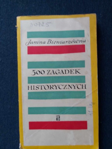 Zdjęcie oferty: 500zagadek historycznych.
