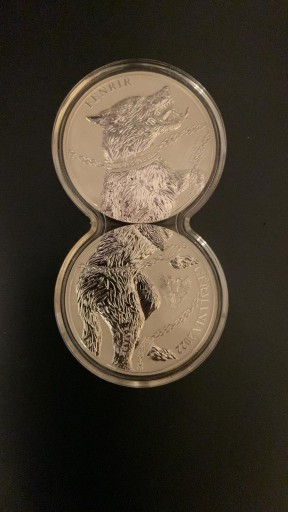 Zdjęcie oferty: Moneta fenrir 1oz  Germania inwestycja 