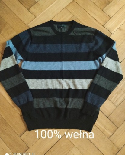 Zdjęcie oferty: Sweter męski rozmiar L, Reserved, 100% wełna 