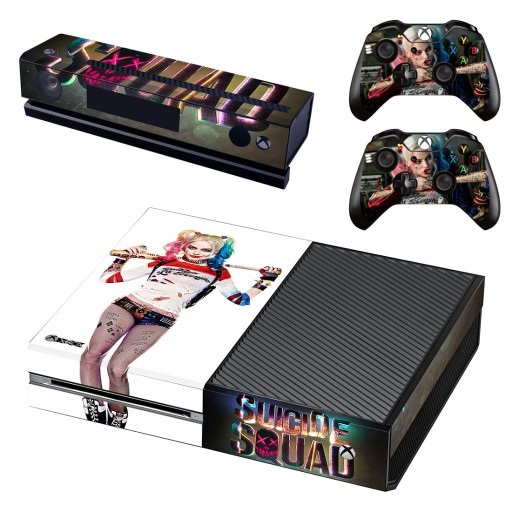 Zdjęcie oferty: Naklejka Xbox One FAT Winylowa Skin Harley Quinn