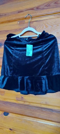 Zdjęcie oferty: Spódnica czarna aksamitna mini  40 H&M 