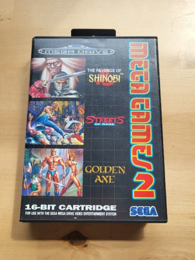 Zdjęcie oferty: Mega Games 2 Golden Axe Streets of Rage Shinobi