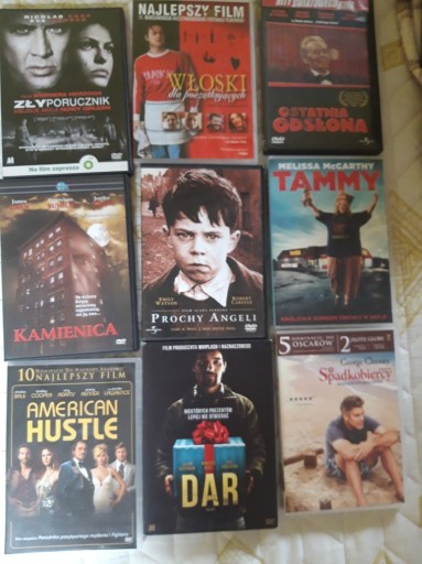 Zdjęcie oferty: filmy dvd kolekcja 70 płyt