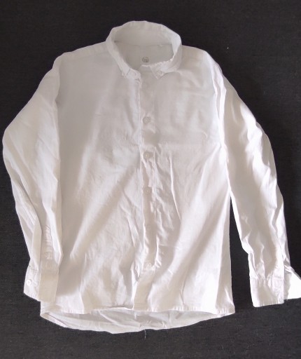Zdjęcie oferty: Biała koszula chłopięca wizytowa gładka r 146