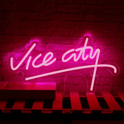 Zdjęcie oferty: Znak Led Neon Vice City