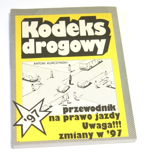 Zdjęcie oferty: Kodeks drogowy z 1997 roku