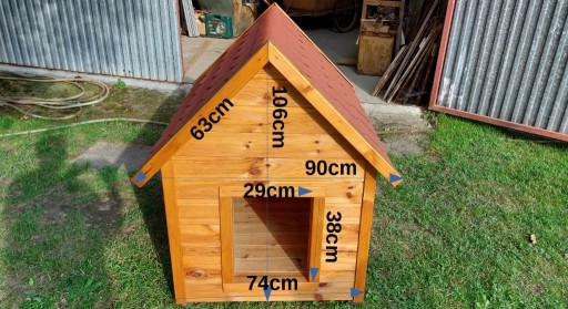 Zdjęcie oferty: Buda dla psa Ocieplana wszystkie sciany