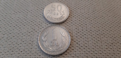 Zdjęcie oferty: Moneta kolekcjonerska 1zł ,50 groszy PRL Aluminium