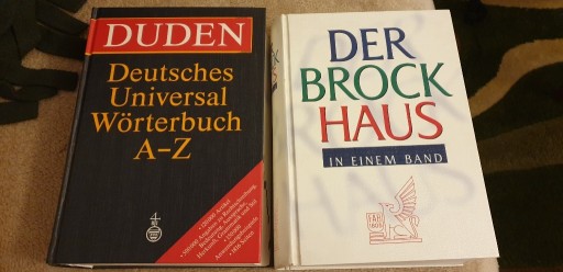 Zdjęcie oferty: Duden i Brockhaus encyklopednia w j. niemieckim