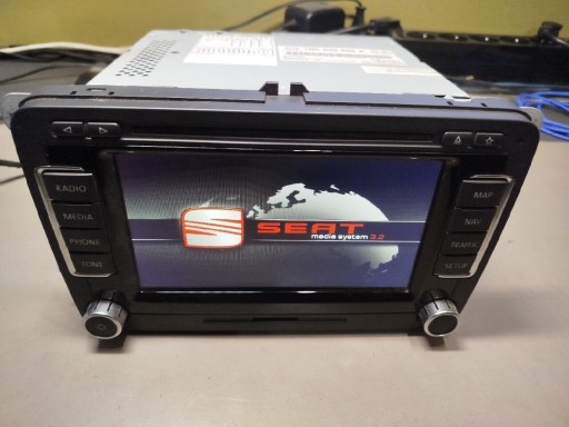 Zdjęcie oferty: Radio Nawigacja SEAT RNS 510 DAB+ Nawigacja LED HDD SSD 7N5035686A