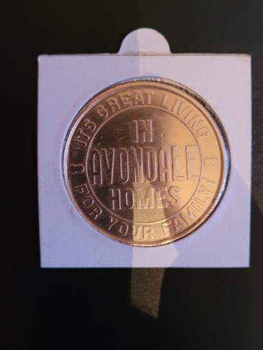 Zdjęcie oferty: Medal / żeton "IN AVONDALE HOMES"