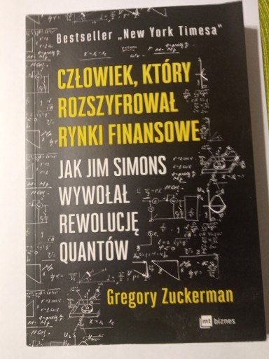 Zdjęcie oferty: Człowiek który rozszyfrował rynki finansowe Zuckerman