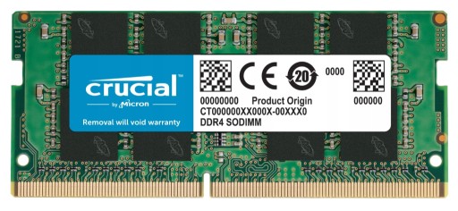 Zdjęcie oferty: Pamięć ram do laptopa Crucial 16GB 3200MHZ DDR4