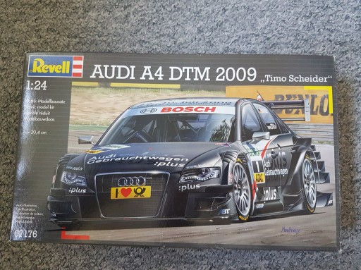 Zdjęcie oferty: Audi A4 DTM +blaszki 1/24 Revell Tamiya Fujimi