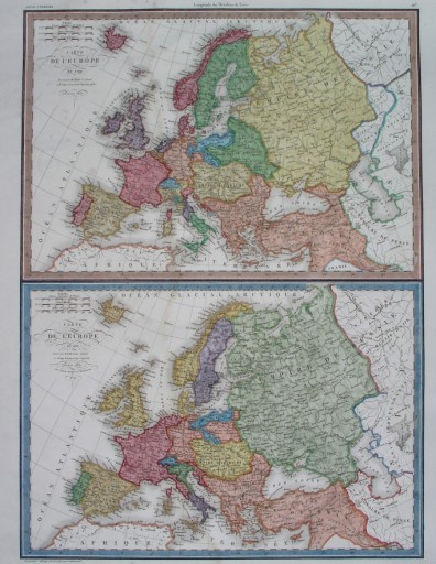 Zdjęcie oferty: 1831 oryginał MAPA EUROPA POLSKA Napoleon DUŻA