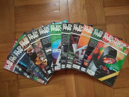 Zdjęcie oferty: 12x magazyn Elektronika praktyczna 1996-1998