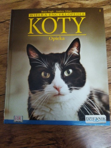 Zdjęcie oferty: Wielka encyklopedia koty opieka 1