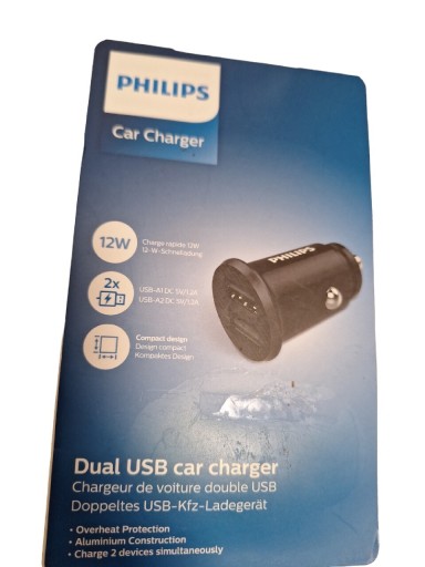 Zdjęcie oferty: Ładowarka samochodowa Philips 