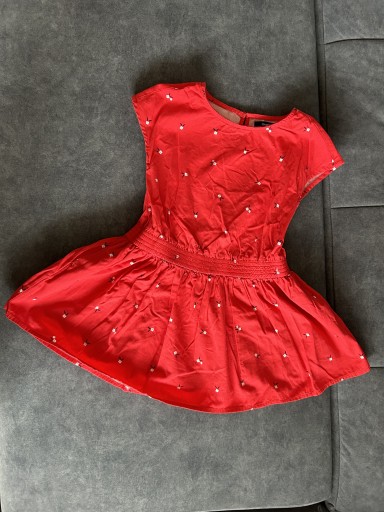 Zdjęcie oferty: Sukienka czerwona OKAIDI, rozm. 110