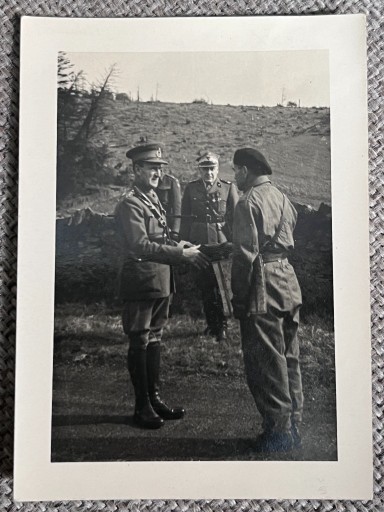 Zdjęcie oferty: Zdjęcie Gen. Stanisław Maczek i Gen. Bernard Paget