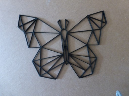 Zdjęcie oferty: Geometryczny Motyl 15x11,5 cm obraz dekoracja 