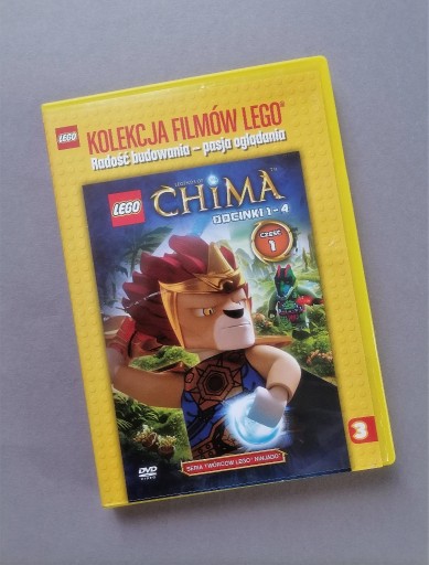 Zdjęcie oferty: LEGO Chima - część 1 - DVD - odc. 1-4