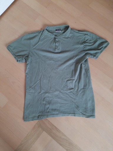 Zdjęcie oferty: Koszulka męska Alphar One rozmiar S zielona polo bez kołnierzyka 34859001