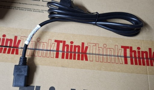 Zdjęcie oferty: Nowy kabel  zasilający komputer monitor 1.8m 180cm 250V 10A  2500W 230V