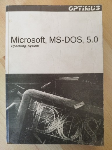 Zdjęcie oferty: MS-DOS 5.0 Optimus