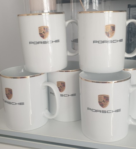 Zdjęcie oferty: Porcelanowy kubek Porsche dla Mężczyzny Prezent 