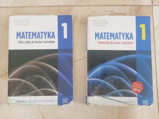 Zdjęcie oferty: Matematyka 1 OE  Liceum/Technikum Podręcznik+Zbiór