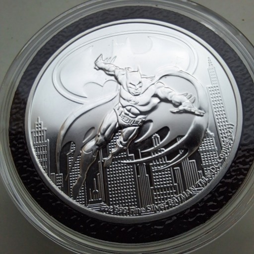 Zdjęcie oferty: Dc comics Batman srebrna moneta 1oz.
