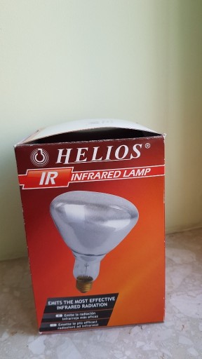 Zdjęcie oferty: Lampa grzewcza Helios promiennik żarówka 125W Ir-1