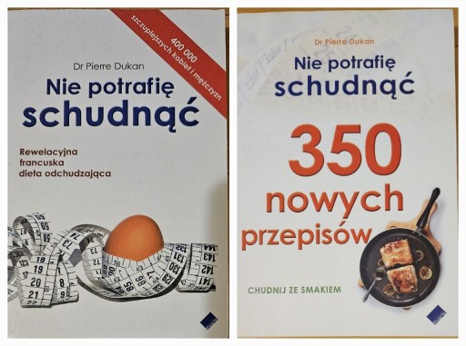 Zdjęcie oferty: Zestaw Nie potrafię schudnąć dr Pierre Dukan