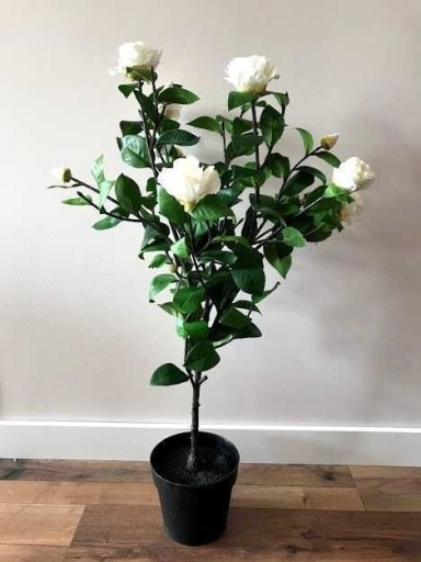 Zdjęcie oferty: Sztuczna roślinka Kamelia biała duża