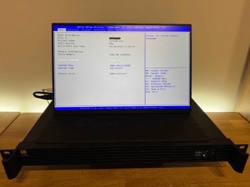 Zdjęcie oferty: Serwer 1U / NAS / Router – kompaktowy, cichy, BIOS 2024, Seasonic PSU