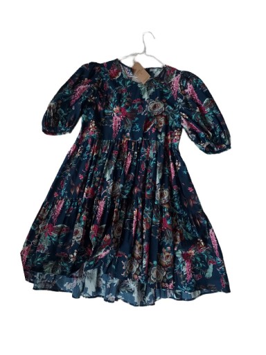Zdjęcie oferty: NEXT sukienka święta granatowa w kwiaty NOWA  xs