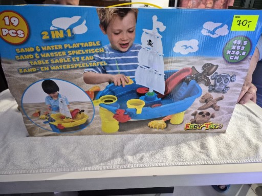 Zdjęcie oferty: Statek zestaw do piasku i wody EDDY TOYS 19el 