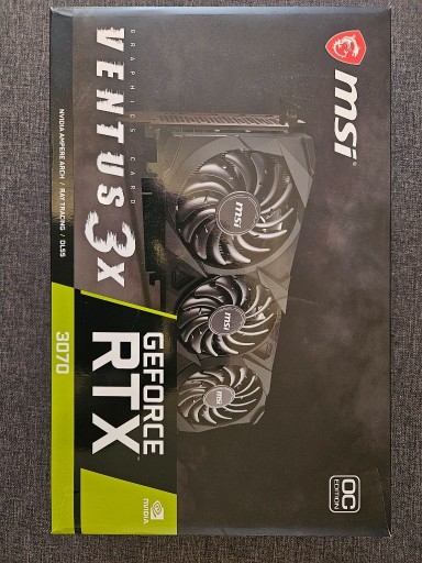 Zdjęcie oferty: MSI RTX 3070 VENTUS 3X 0C