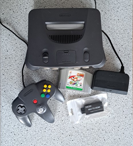 Zdjęcie oferty: Konsola Nintendo 64, N64, zestaw NTSC-J