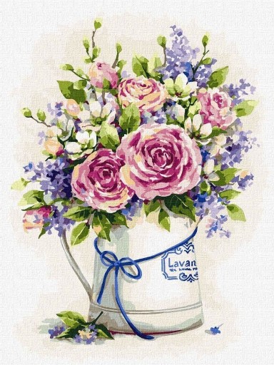 Zdjęcie oferty: Magiczne kwiaty  -zestaw Malowanie po numerach