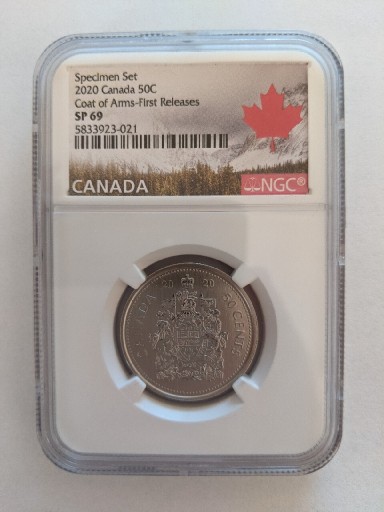 Zdjęcie oferty: 50 centów. Kanada 2020. GNC 69