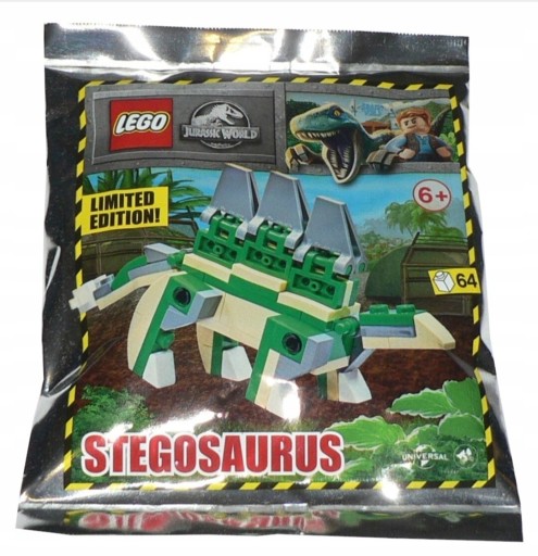 Zdjęcie oferty: LEGO 122111 FIGURKA STEGOSAURUS SASZETKA POLYBAG 