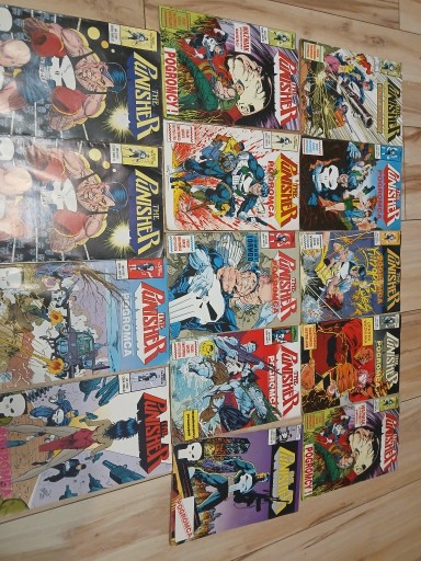 Zdjęcie oferty: PUNISHER POGROMCA KOMIKSY 14 szt 1990-1991.