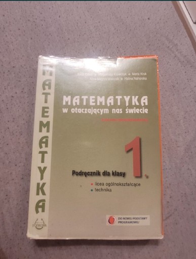 Zdjęcie oferty: Podręcznik ,,matematyka w otaczającym nas świecie"