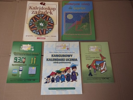 Zdjęcie oferty: Zestaw książek do matematyki  i przyrody - kl. 1-3