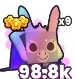 Zdjęcie oferty: 10x rainbow prince donkey pet simulator 99